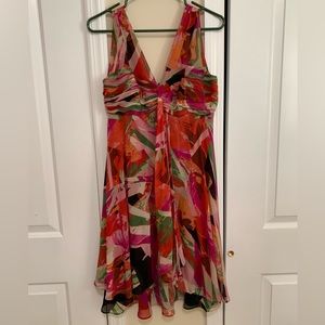 Tropical Multi Colored Dress
